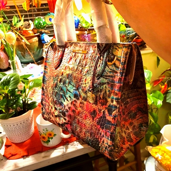 Brahmin Carolina n Shapeshifter NWT HELLO!!! PRICE IS 115 OFF  RETAIL ☆☆☆ - Picture 8 of 16